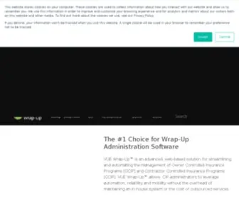 Vuewrapup.com(#1 WrapUp Administration Software) Screenshot