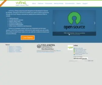 Vufind.org(VuFind®) Screenshot