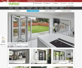 Vufold.co.uk(Premium Bespoke Bifold/Bifolding Doors & Windows) Screenshot