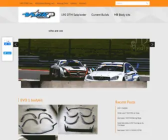 Vuikmotorsport.com(Mercedes-Benz Racecars and Parts) Screenshot