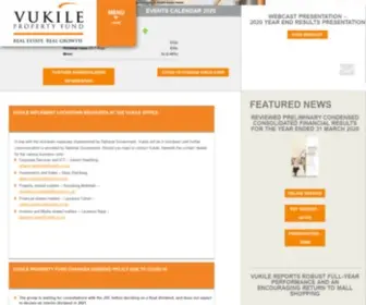 Vukile.co.za(Vukile Property Fund Limited) Screenshot