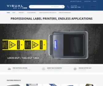 Vuksupplies.co.uk(Visual UK Ltd) Screenshot