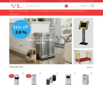 Vulam.vn(Bán thùng rác inox giá rẻ ở hà nội và HCM. Mẫu mã đa dạng) Screenshot