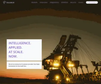 Vulcan-AI.com(Intelligence) Screenshot