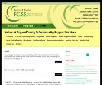 Vulcanandregionfcss.com(Vulcan & Region Family & Community Support Services) Screenshot