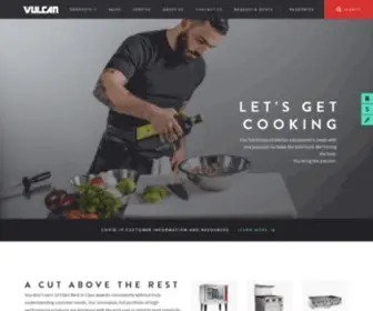 Vulcanequipment.com(Vulcan Commercial Kitchen Equipment) Screenshot
