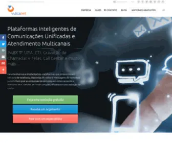 Vulcanet.com.br(Somos a evolução da operadora de telefonia fixa (stfc)) Screenshot
