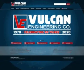 Vulcangroup.com(Vulcan Engineering Co) Screenshot