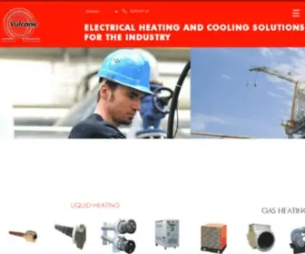 Vulcanic.fr(Chauffage et refroidissement électrique pour l’industrie) Screenshot