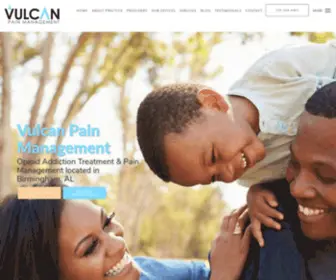 Vulcanpainmanagement.com(Vulcan Pain Management) Screenshot