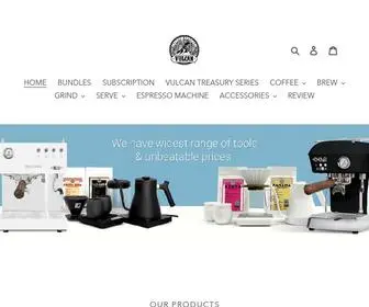 Vulcanroastery.com(Vulcan Coffee Roastery) Screenshot