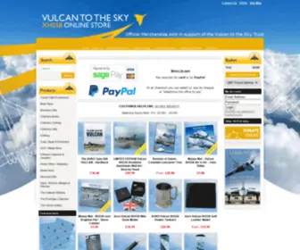 Vulcantotheskystore.co.uk(Vulcan to the Sky Enterprises Ltd) Screenshot