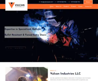 Vulcanuae.com(Fire Door Manufacturers In UAE) Screenshot