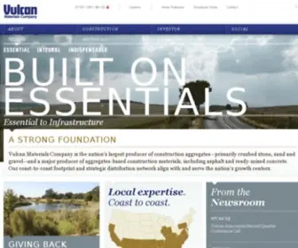 Vul.com(Vulcan Materials Company) Screenshot