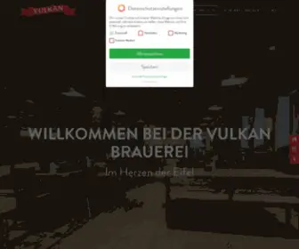 Vulkan-Brauerei.de(Ausflugsziel) Screenshot
