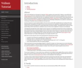 Vulkan-Tutorial.com(A tutorial) Screenshot