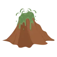 Vulkanausbruch.de Logo