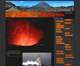 Vulkanfaszination.de(Vulkanfaszination II) Screenshot