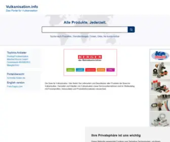 Vulkanisation.info(Händler) Screenshot