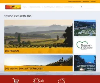 Vulkanland.at(Steirisches Vulkanland) Screenshot