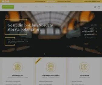 Vulkanmedia.se(Ge ut en bok hos Vulkan) Screenshot
