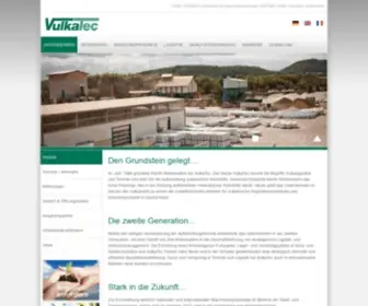 Vulkatec.de(Dachbegrünung) Screenshot