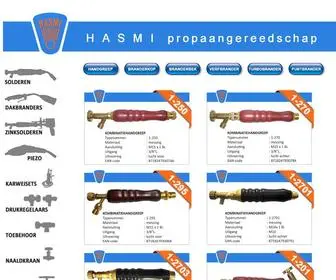 Vulpijp.nl(HASMI Propaangereedschap) Screenshot