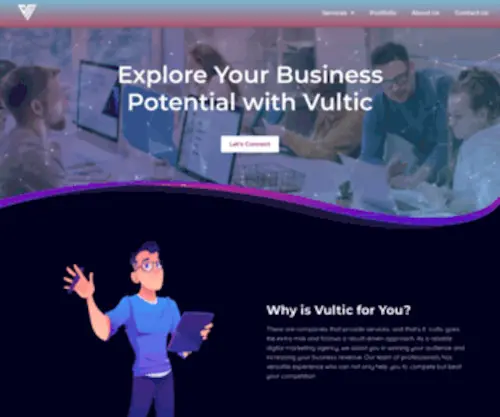 VultiCDesign.com(Vultic Design) Screenshot