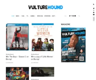 Vulturehound.co.uk(VultureHound and SteelChair Wrestling Magazines) Screenshot