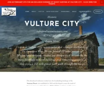 Vultureminetours.com(Vulture City Ghost Town) Screenshot