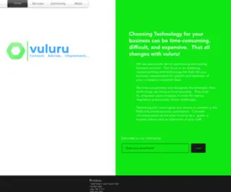 Vuluru.com(Technology consulting subscriptions) Screenshot