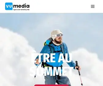 Vumedia.ca(Agence de Marketing Web) Screenshot