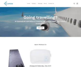 Vumos.net(High quality travel accessories) Screenshot