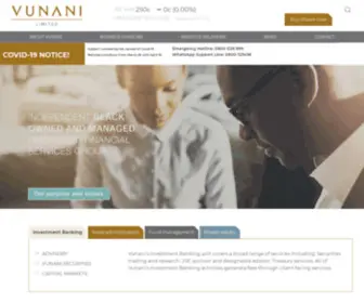 Vunanigroup.co.za(Vunanigroup) Screenshot