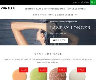 Vunella.com(Vunella Shampoo Bars) Screenshot