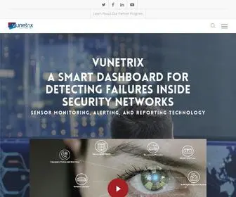 Vunetrix.com(Security System Monitoring Tool) Screenshot