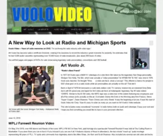 Vuolovideo.com(Radio's Legendary Personalities and UM Football on DVD) Screenshot