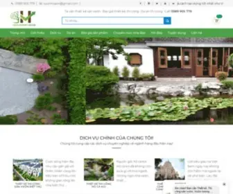 Vuonhoa.vn(Thiết kế thi công sân vườn) Screenshot