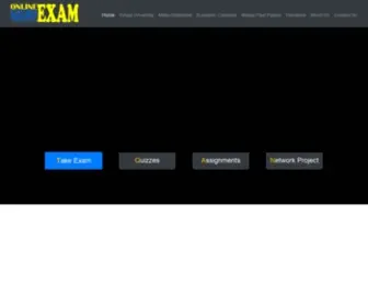 Vuonlineexam.com(VU ONLINE EXAM) Screenshot