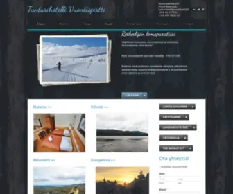 Vuontispirtti.fi(Tunturihotelli Vuontispirtti) Screenshot