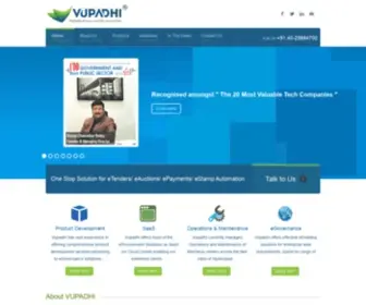 Vupadhi.com(Vupadhi Techno Services) Screenshot