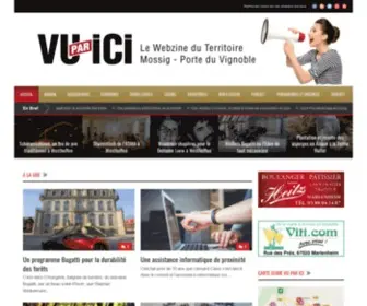 Vuparici.fr(Vu par ICI) Screenshot