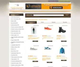 Vup.lt(Internetinė Universalinė Parduotuvė) Screenshot