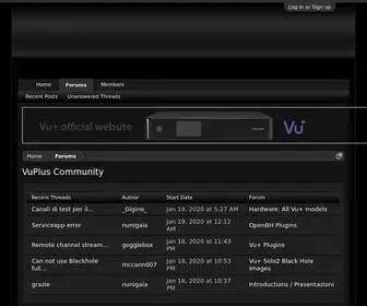 Vuplus-Community.net(Community) Screenshot