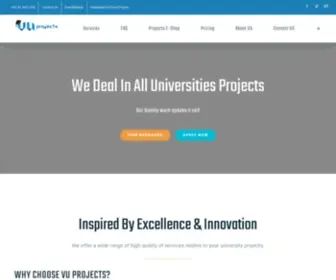 Vuprojects.net(Virtual University Projects) Screenshot