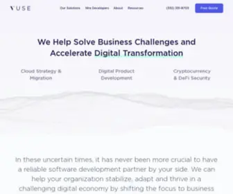 Vuse.dev(Custom Enterprise Cloud Solutions) Screenshot