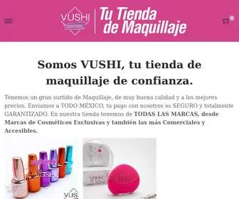 Vushi.mx(Tu TIENDA de MAQUILLA en México) Screenshot