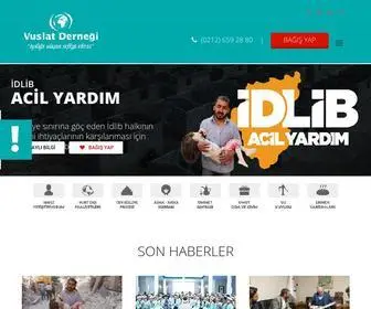 Vuslat.org.tr(Vuslat Derneği) Screenshot