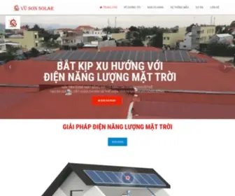 Vusonsolar.vn(điện mặt trời vũ sơn solar chuyên gia trong lĩnh vực) Screenshot