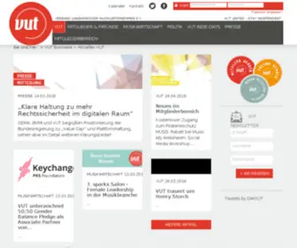 Vut-Online.de(VUT) Screenshot